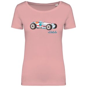 Camiseta algodón orgánico el bólido chica
